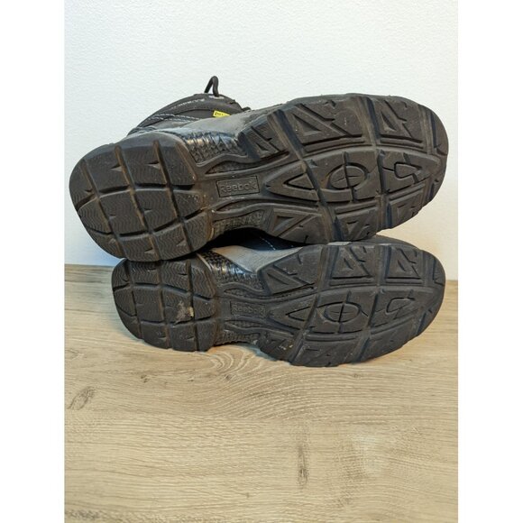 Reebok Work Beamer RB1067 Comp Toe EH Hiker Work Boots Black Size 7M woman's 9 - Picture 8 of 9